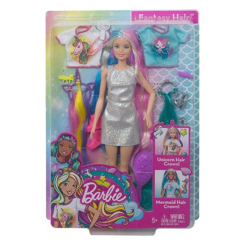 Bambola Mattel Fantasia Capelli Barbie colore assortito GHN04