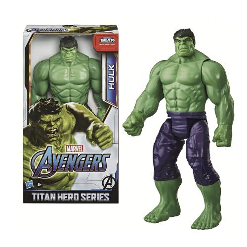 Personaggio Hasbro Hulk De Luxe Avengers h. 30 cm E74755L2