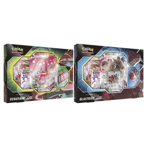 Carte gioco POKÉMON Collezione Lotte Venusaur VMAX e Blastoise VMAX Assortito PK60139ISINGPZ