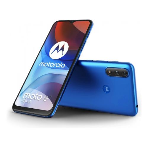 Smartphone 6,5" MOTO E7 POWER 64GB 4G Lte Tahiti blue ( 64GB Ram )
