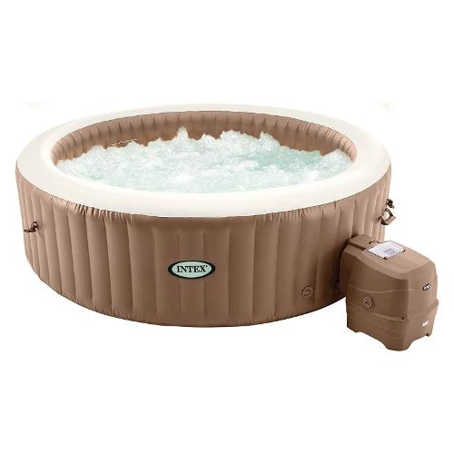 Spa idromassaggio Pure Spa (236x71cm) 8 persone BUBBLE MASSAGE Beige Sahara 28412EX