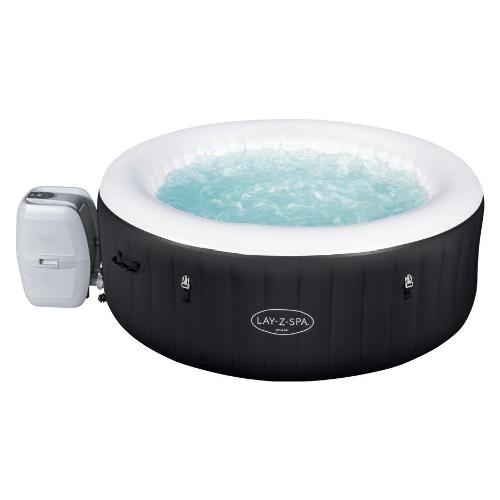 Spa idromassaggio Miami Gonfiabile (180x66cm) 2 - 4 persone LAY Z SPA Nero e Bianco 60001