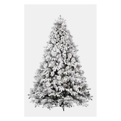 Albero Natale (122x180 cm) NEVES Verde innevato