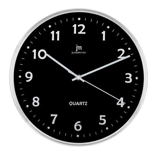 Orologio da parete (30cm) JUSTAMINUTE Nero 14968N