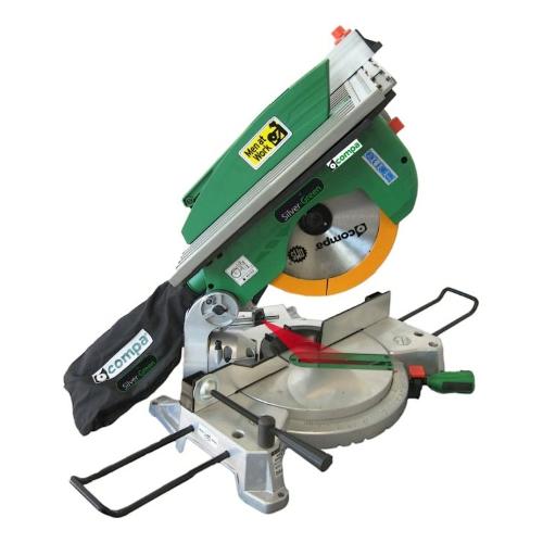 Troncatrice da legno con piano (1800W - lama d. 250 mm) Silver Green 250