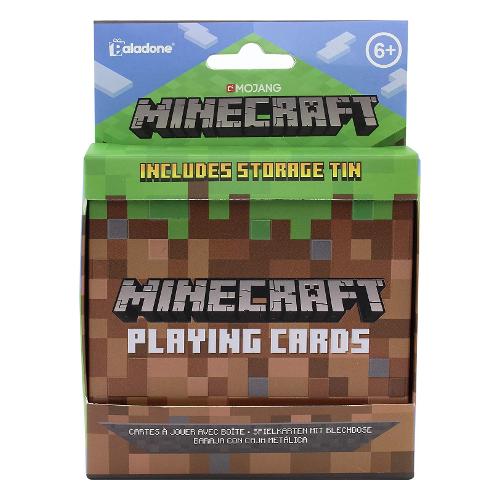 Carte gioco Tin Box 52 Pz MINECRAFT PP6587MCF