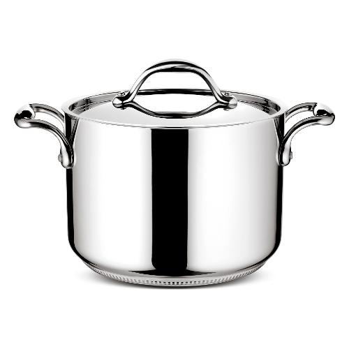 Pentola Inox (22cm) con coperchio ACCADEMIA LAGOFUSION Cromo lucido 011116020622