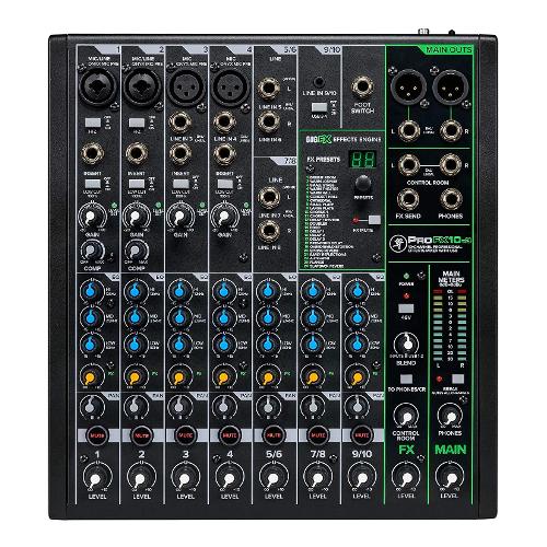 Mixer disc jockey PROFXV3 SERIES Black PROFX10V3