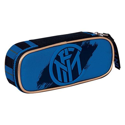 Astuccio round con portapenne INTER Nero e Azzurro 3F3022104