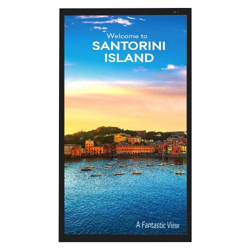 Display professionale 49" Full HD 1080p XE4F SERIES Outdoor Digital Signage Black 49XE4F M