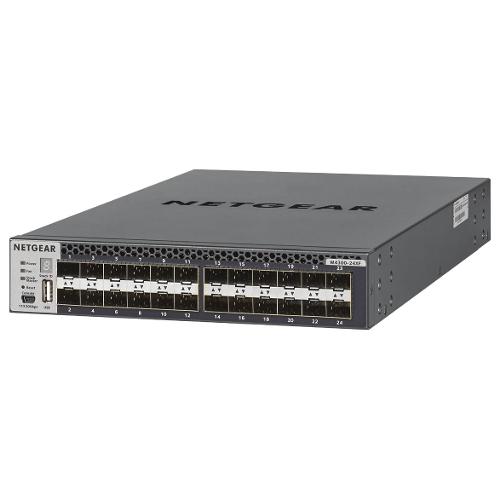 Switch di rete 24 porte Fully Managed Stackable Black XSM4324FS 100NES 10GBASE-T