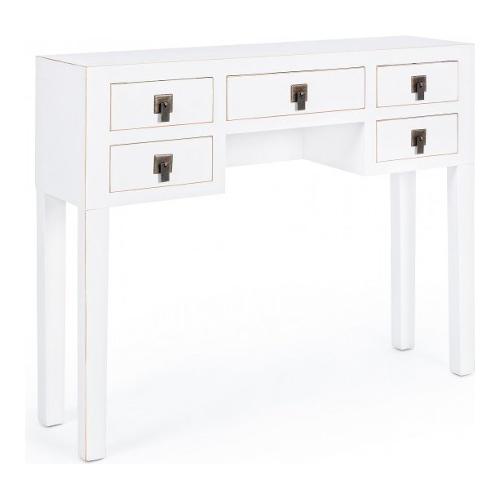 PECHINO Consolle Bianco (95cm) Mobile KIT