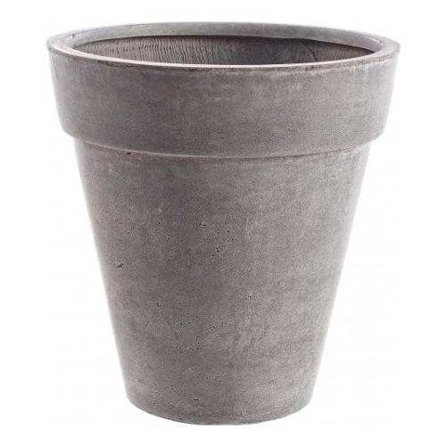 Vaso piante tondo CEMENT grigio (45x46 cm) 0790555
