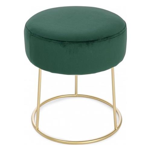 CLARISSA Pouf Verde e Oro