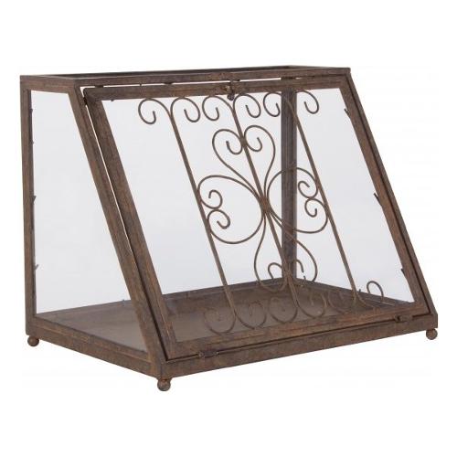 Serretta per vasi DEMETRA (50x35x40 cm) Ruggine 0140496
