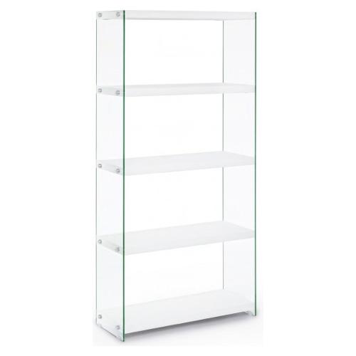 SURY Libreria Bianco (75 x 160 h cm) Mobile KIT