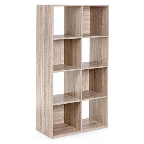 MILA Libreria Legno chiaro (60 x 120 h cm) Mobile KIT