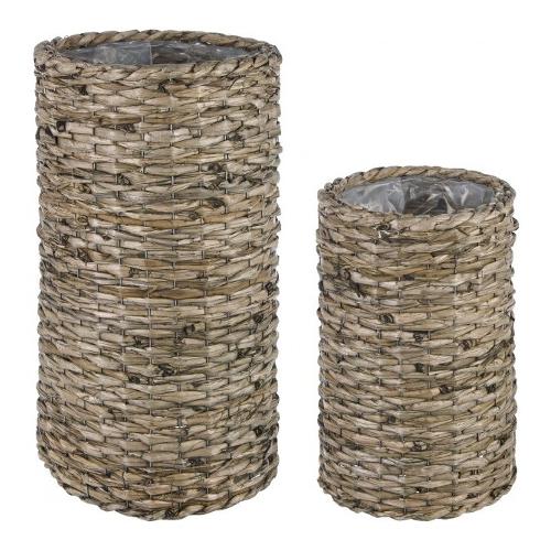 Set due copri vasi WILLIAM Natural scuro 0347195
