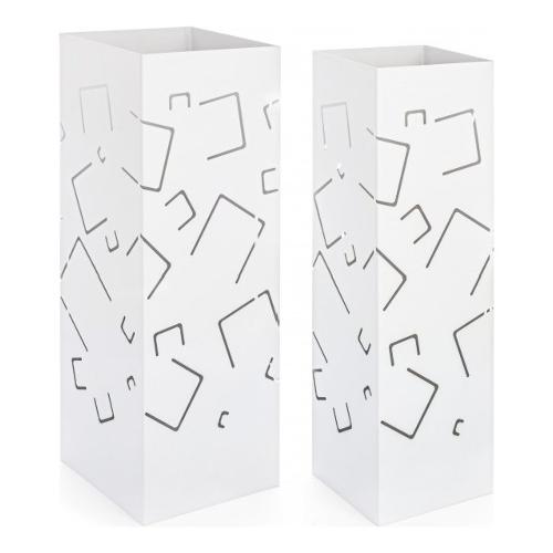 DRIZZLE Z04 Set porta ombrelli Bianco