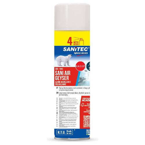 Detergente igienizzante Air Geyser spray ambienti bomboletta 500 ml 1843