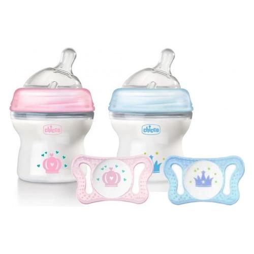Biberon con succhietto 0-2m (150ml) NATURAL FEELING Assortito 0974