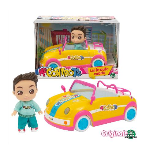 Bambola Lui' in auto-cabrio ME CONTRO TE MEC30000