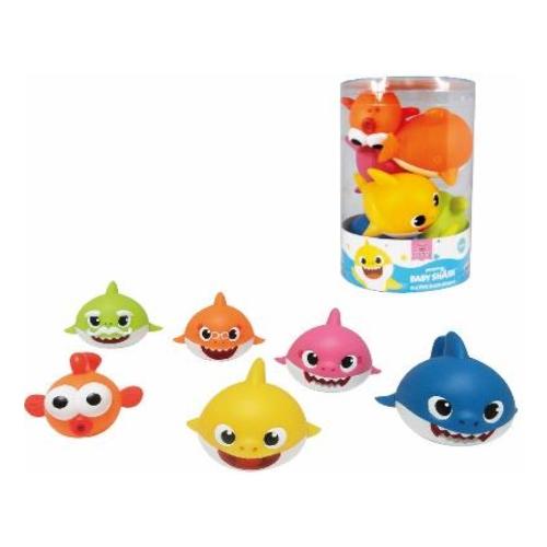 Set Personaggi in Barattolo 6 pz BABY SHARK 48821