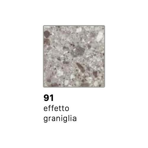 Piano tavolo hpl Effetto graniglia (59x59x1,2cm) 5563 91