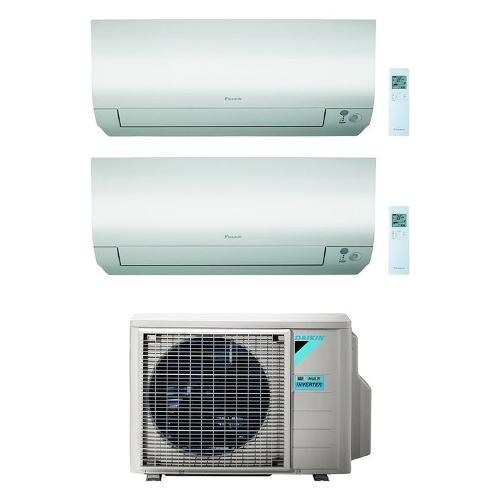 Condizionatore fisso dual 2,5 + 3,4 Kw PERFERA Multisplit 2MXM50N Dual FTXM25N+FTXM35N Bianco FTXM25N, FTXM35N 2MXM50N