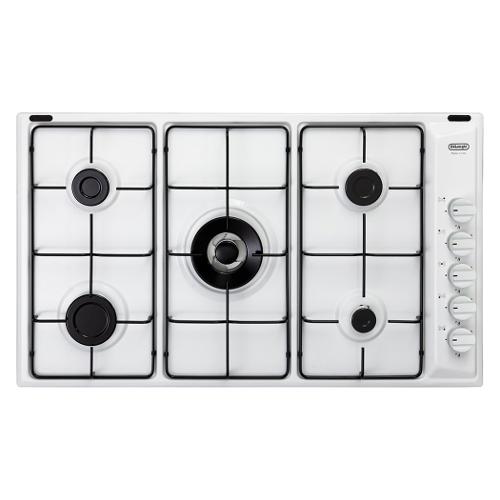 Piano cottura gas 5 zone Bl 59 Dd Bianco (90cm)