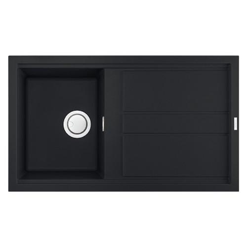 Lavello 1 vasca (86x51cm) BEST 400 Antracite Opaco LGB40059