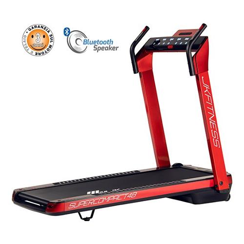 Tapis roulant elettrico 2 hp SUPER COMPACT (145x75x123cm) Red SC48R