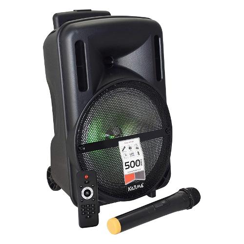 Cassa attiva trolley HPSB 10 Nero 25W