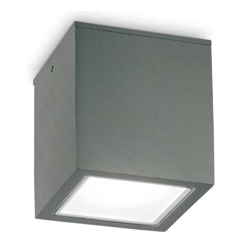 Plafoniera da esterno TECHO pl1 square d09 Antracite (9x9,5x9cm) 251554 1 luce - GU10 - Max 20W