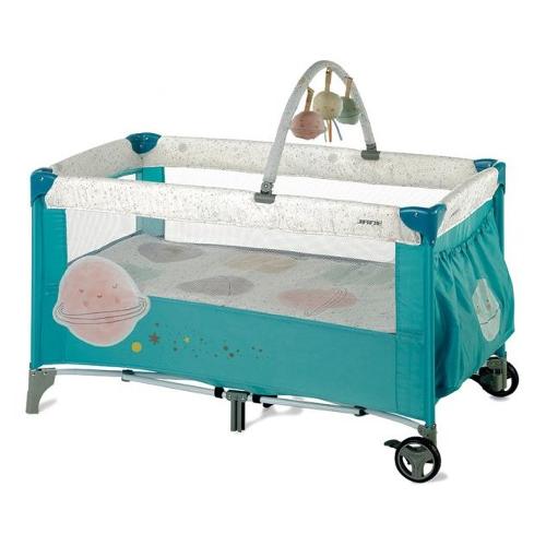 Lettino viaggio pieghevole doppia altezza (129x77x71,5cm) DUO LEVEL TOYS Cosmos 6838 T82