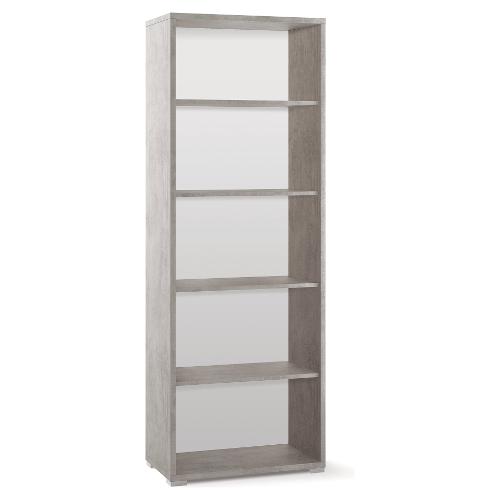 DOUBLE Db371k Libreria Cemento (70 x 200 h cm) Mobile KIT