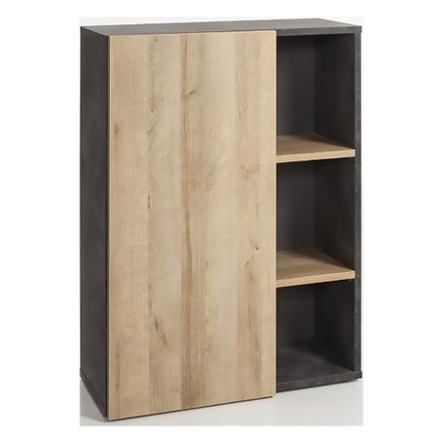 CORE Bassa Libreria Rovere tadao e Rovere (80 x 110 h cm) Mobile KIT