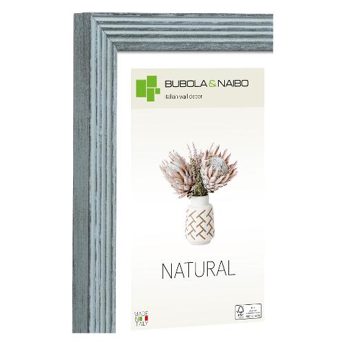 Cornice legno (13x18cm) NATURAL TOSCA Azzurro 6860 04 04