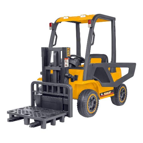 Trattore elettrico Muletto 12V RC (146x63cm) ESPIDKO Giallo 40702