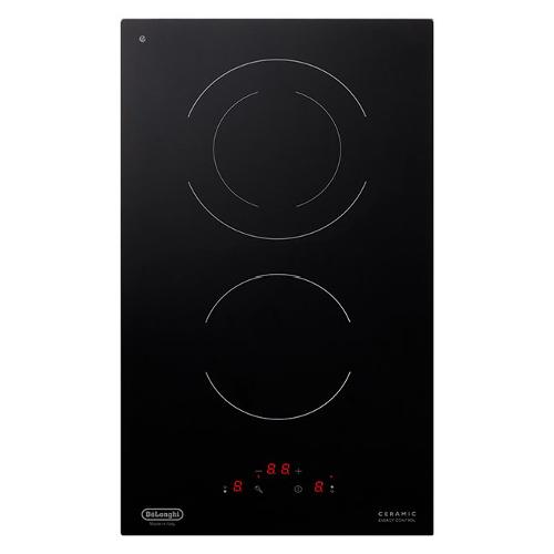 Piano cottura elettrico 2 zone DESIGN Pvc 31 N Black (30cm)