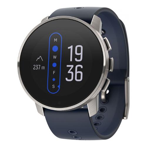 Smartwatch ( MIP ) 9 PEAK Granite blue titanium 43 mm SS050520000
