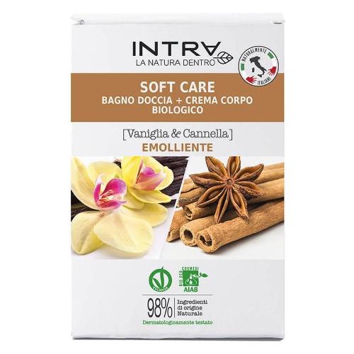 Set regalo Soft care vaniglia e cannella Set 200 ml + 200 ml