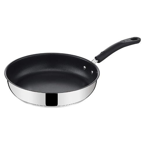 Padella Inox (26cm) PRATICA Cromo lucido e Nero 010717040126