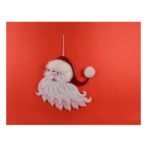 Dietroporta Sagoma Viso Babbo Natale in feltro (40x6x40 cm) RO010864B