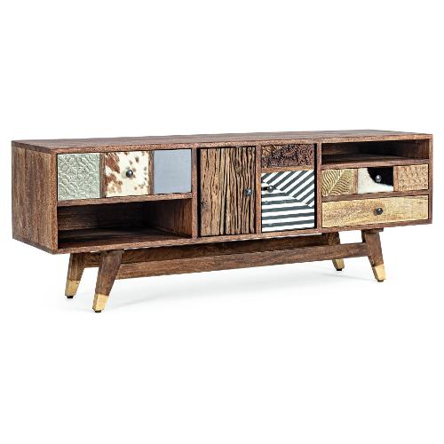 DHAVAL Base soggiorno Multicolor (140x40x48cm)