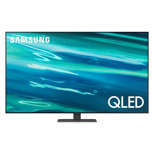Tv 50" ( QLED ) Tizen SERIE 8 QLED 4K Q80A 2021 Carbon silver e Sand carbon QE50Q80AATXZT