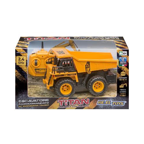 Radiocomando Camion Dumper 2,4 GHz scala 1:24 (32cm) Giallo 2267