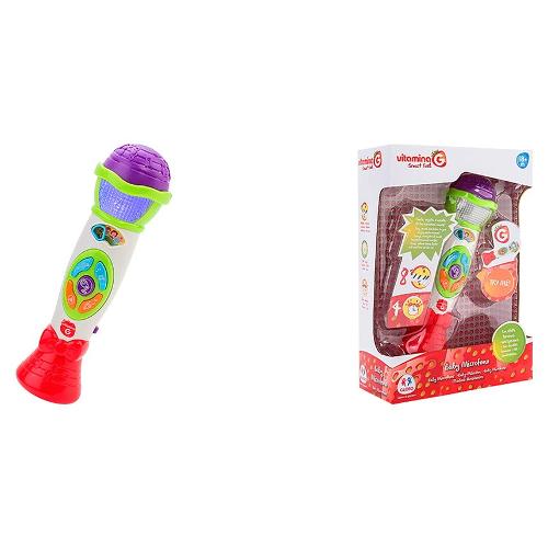 Microfono 5 funzioni con luci e suoni VITAMINA G 05287