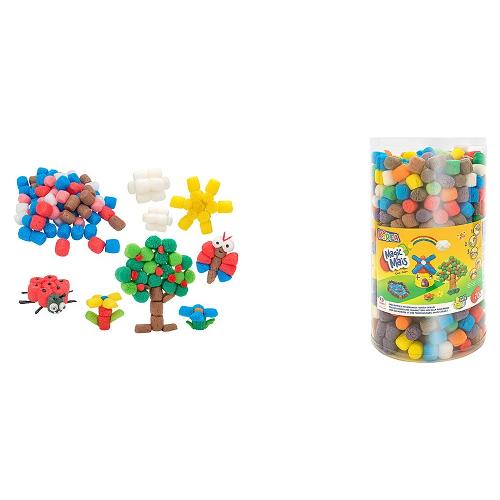 Barattolo Costruzioni Mais ( 700 pz ) KIDEA 10935