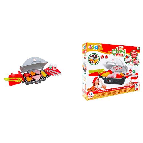 Cucina giocattolo Barbecue con cibo cambia colore W’TOY 39469